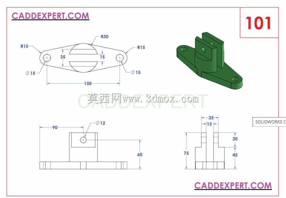caddexpert CAD 3D��ϰ101 Autodesk Inventor Pro