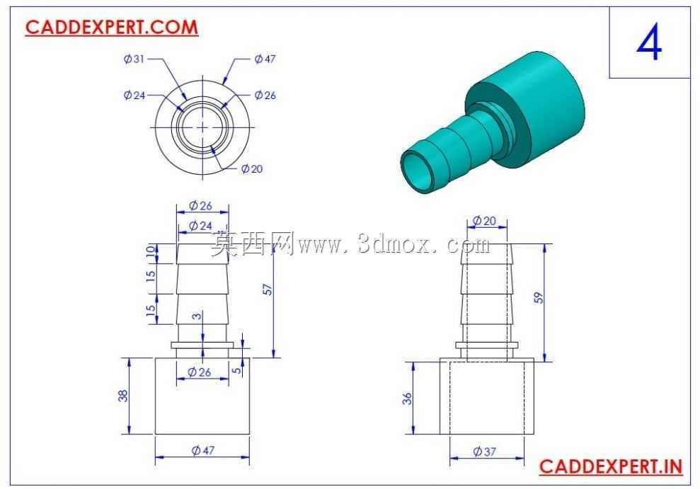 caddexpert CAD 3D��ϰ4 Autodesk Inventor Pro