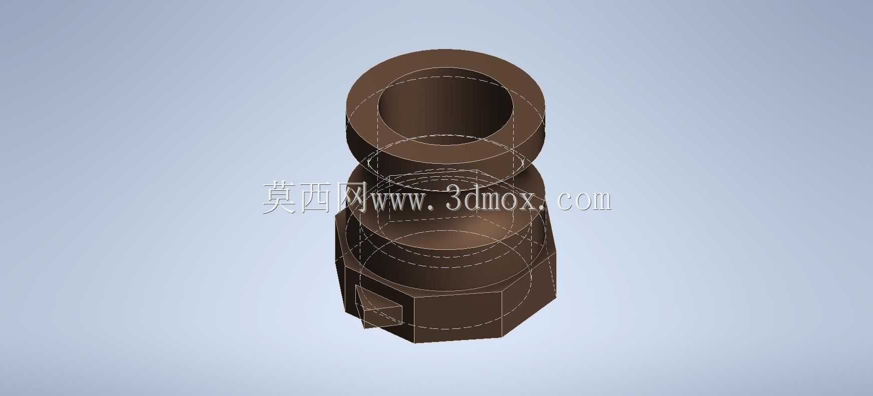 caddexpert CAD 3D练习3 Autodesk Inventor Pro