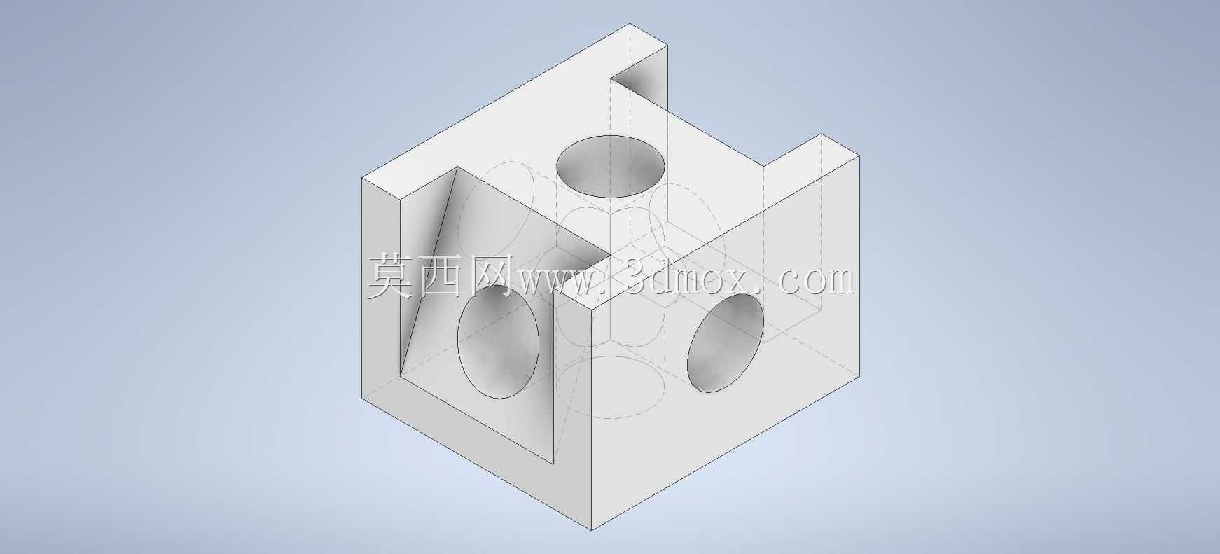 CADEXERCISE 3D CAD练习1 Autodesk Inventor Pro