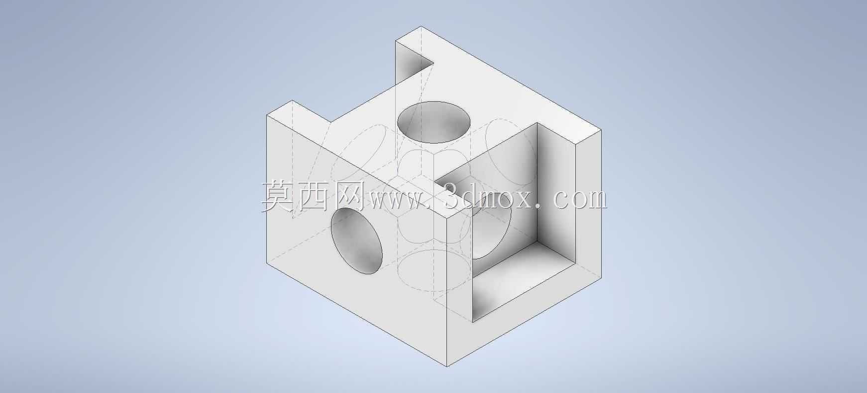 CADEXERCISE 3D CAD练习1 Autodesk Inventor Pro