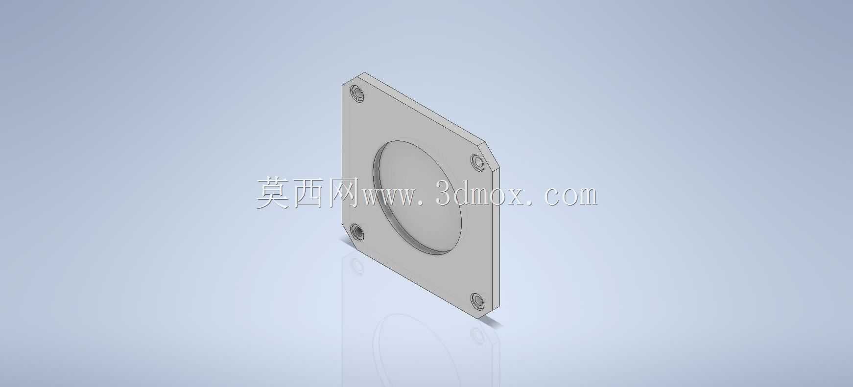 Studycadcam快速三维CAD练习1 Autodesk Inventor Pro