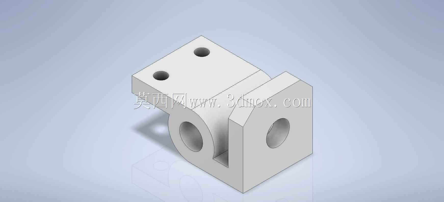 Studycadcam 3D 129 CAD练习Autodesk Inventor Pro