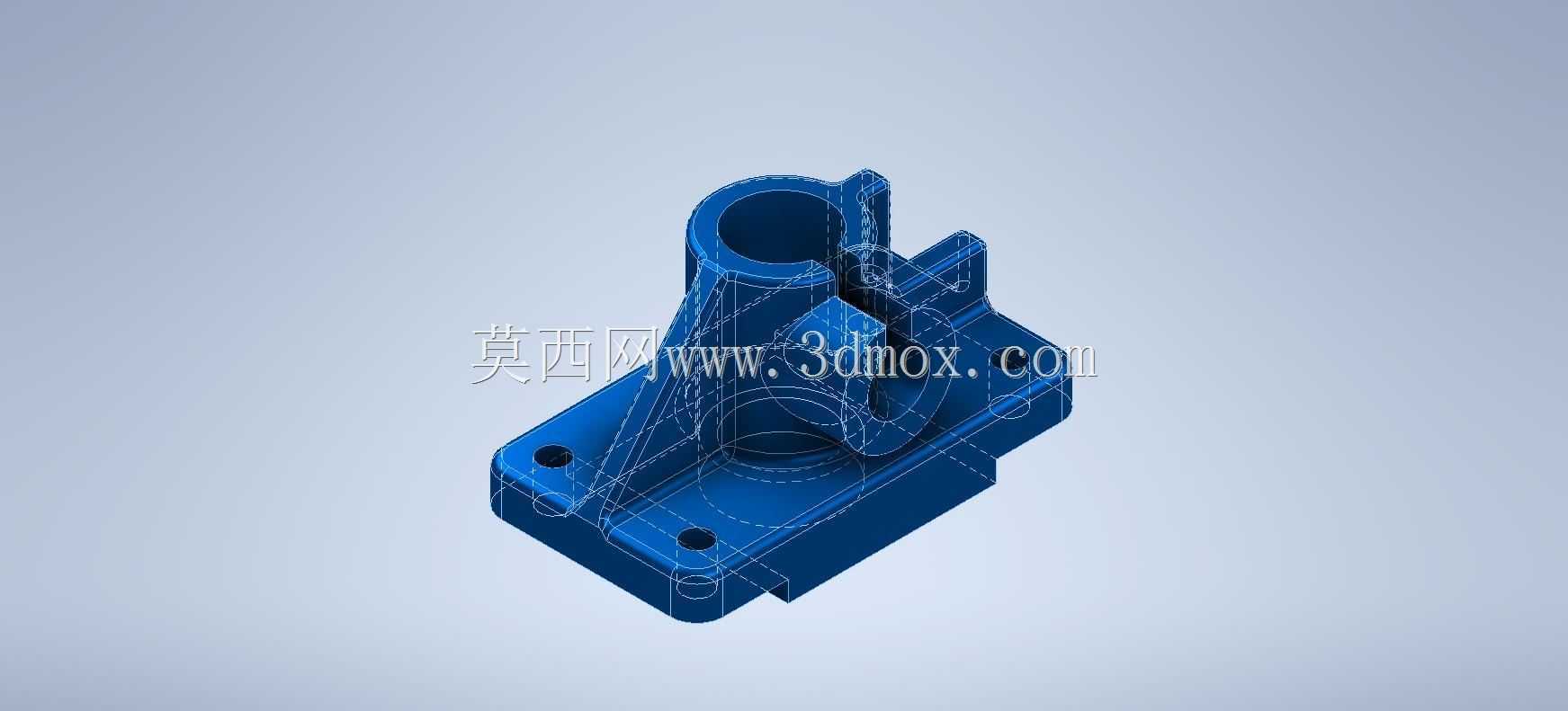 Studycadcam 3D CAD练习211 Autodesk Inventor Pro