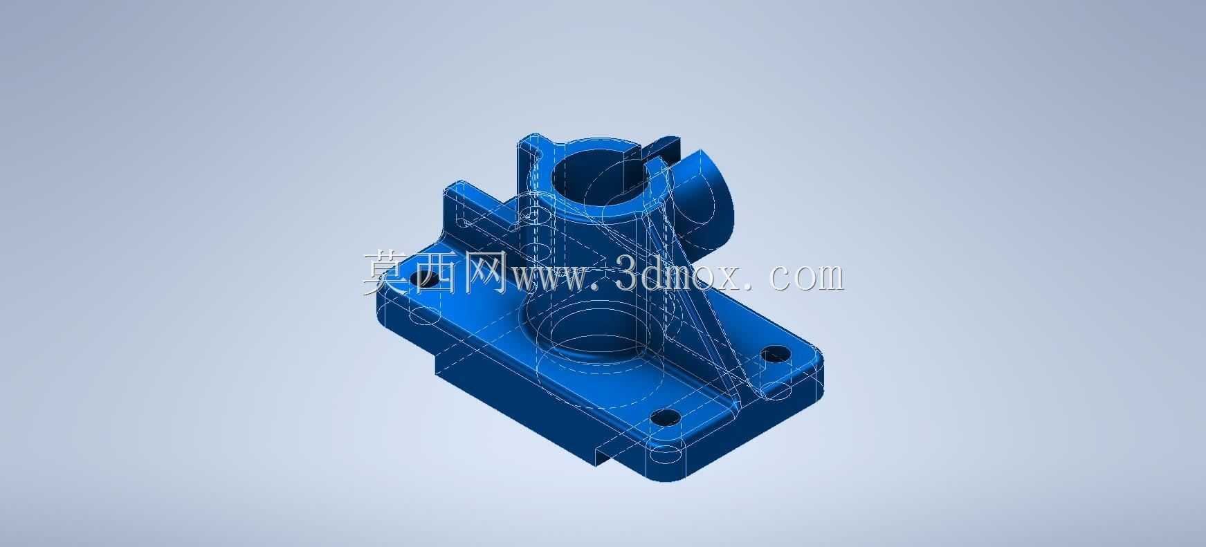 Studycadcam 3D CAD练习211 Autodesk Inventor Pro