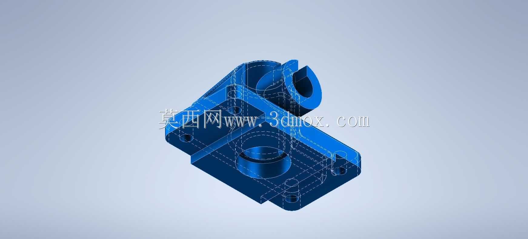 Studycadcam 3D CAD练习211 Autodesk Inventor Pro