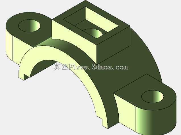 caddexpert CAD 3D练习113/管夹Autodesk Inventor Pro