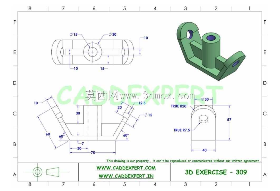 caddexpert CAD 3D��ϰ309 Autodesk Inventor Pro