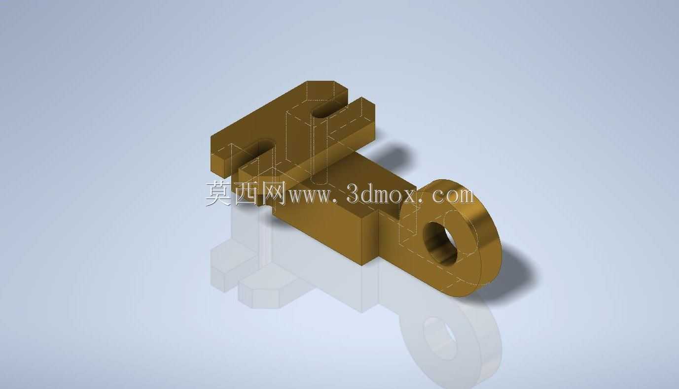 Studycadcam 3D CAD练习1 Autodesk Inventor Pro