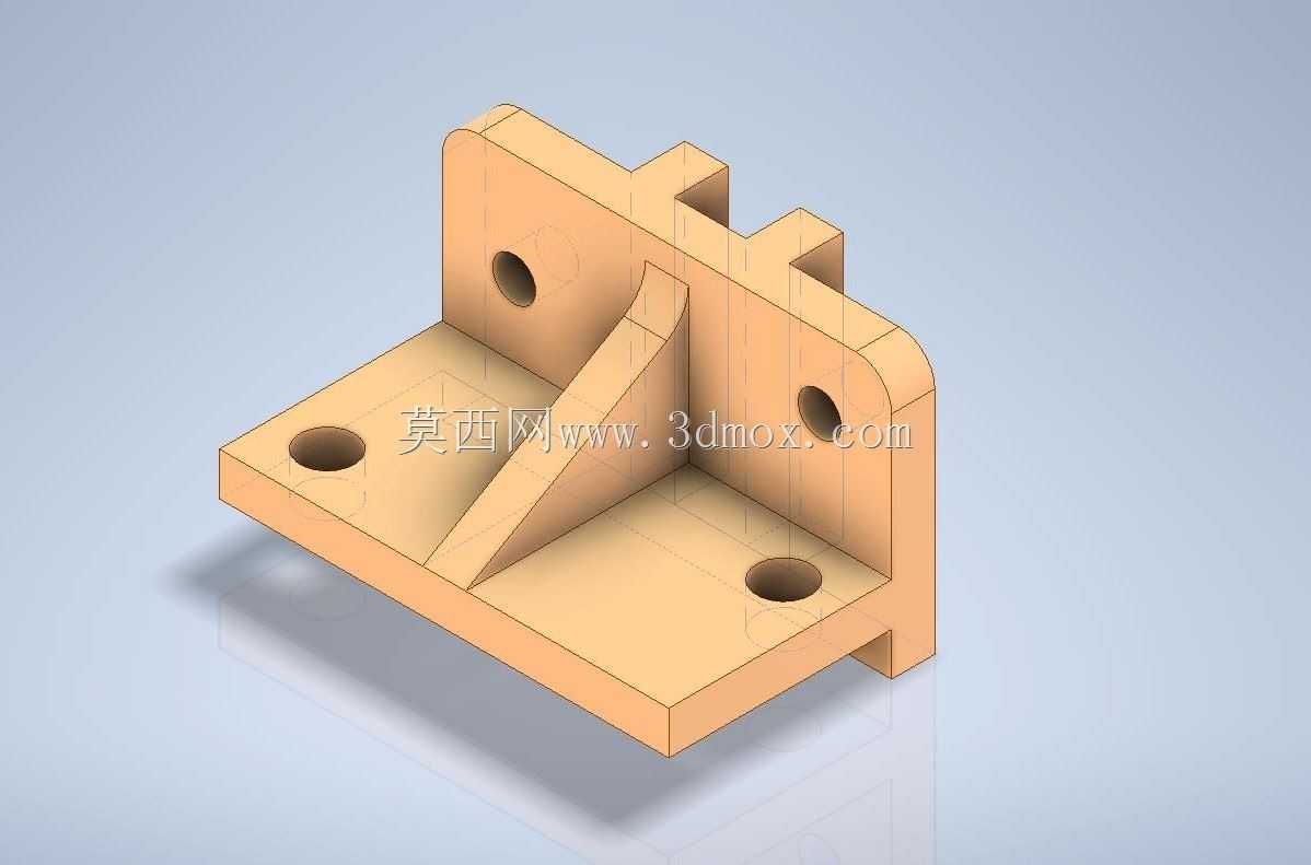 3D CAD基本练习10 fast piece/pieza rapida 10 Autodesk Inventor Pro