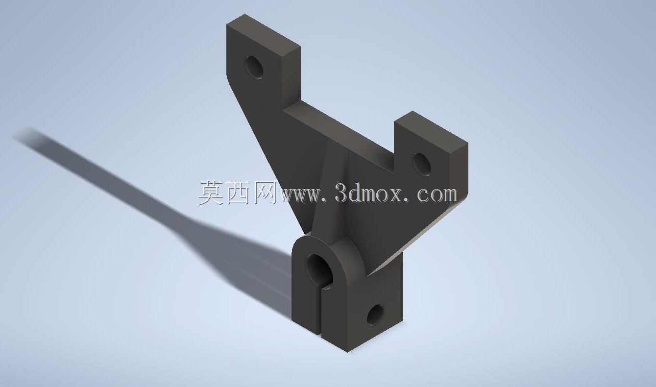 3D CAD基本练习3 fast piece/pieza rapida3 Autodesk Inventor Pro
