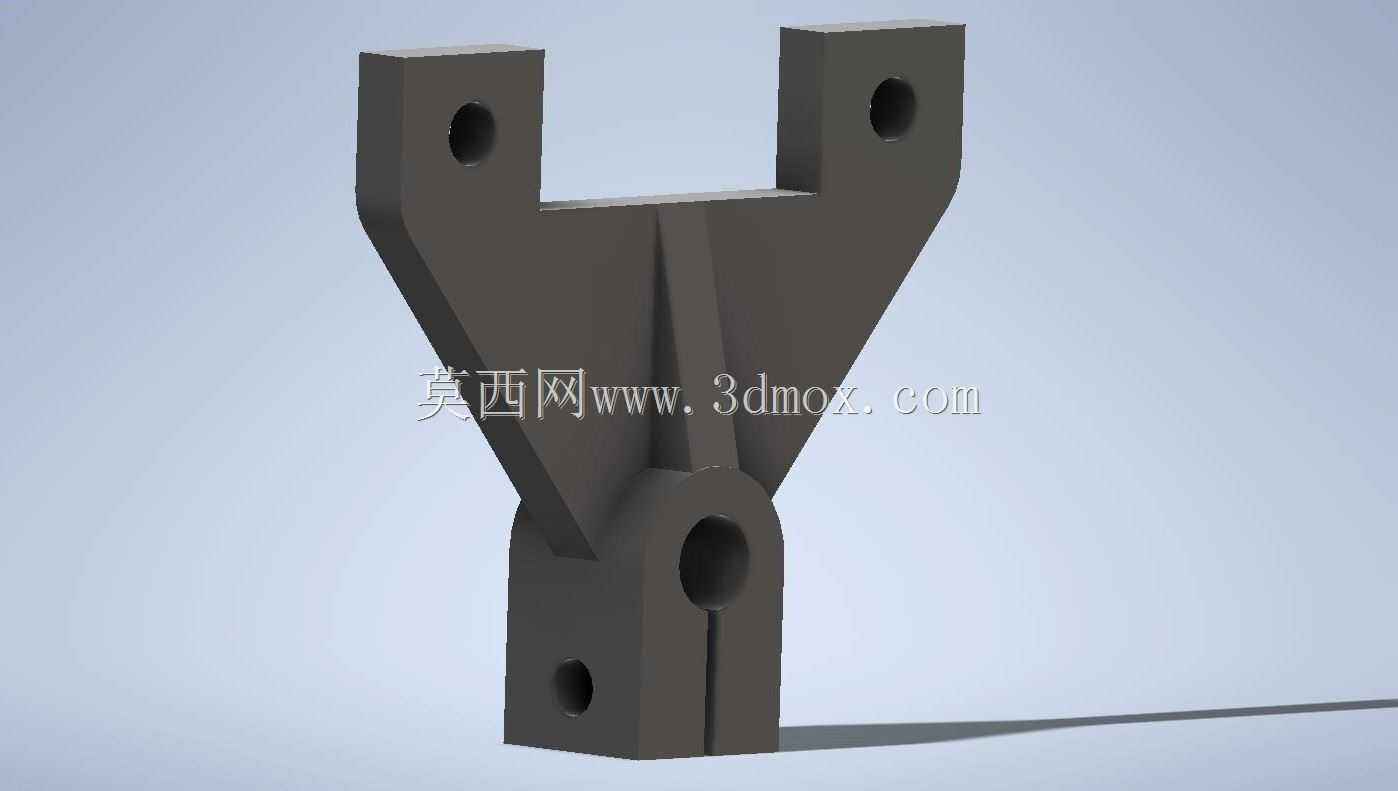 3D CAD基本练习3 fast piece/pieza rapida3 Autodesk Inventor Pro