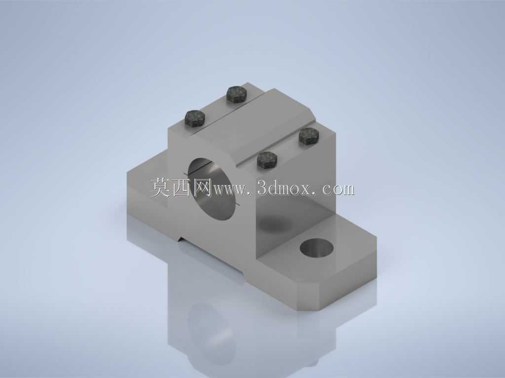 Prismacad CAD练习spindler支架/abrazadera Autodesk Inventor pro