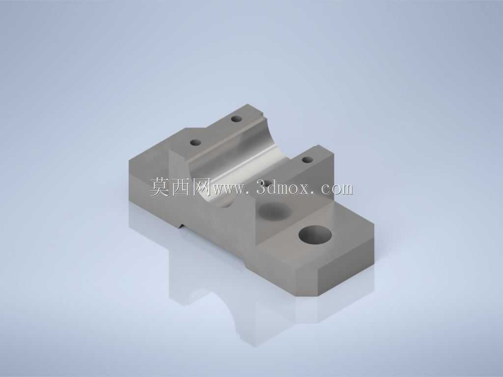 Prismacad CAD练习spindler支架/abrazadera Autodesk Inventor pro
