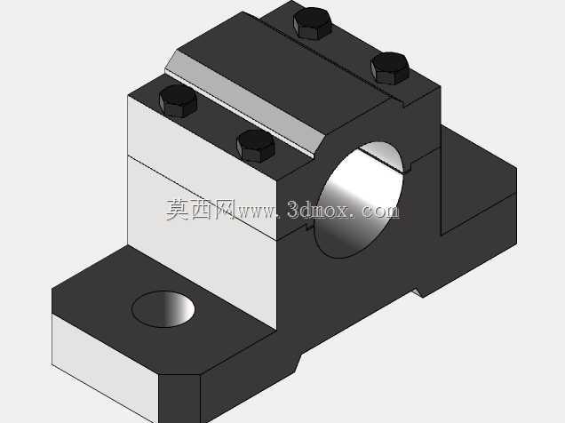 Prismacad CAD练习spindler支架/abrazadera Autodesk Inventor pro