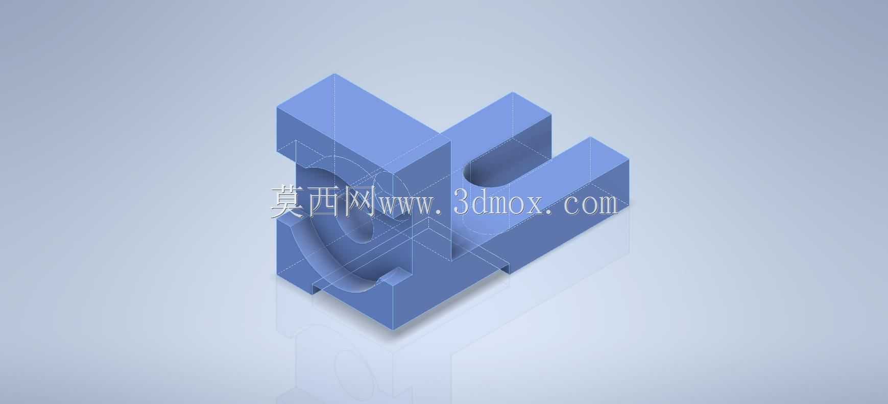 Studycadcam 3D CAD练习846 Autodesk Inventor Pro