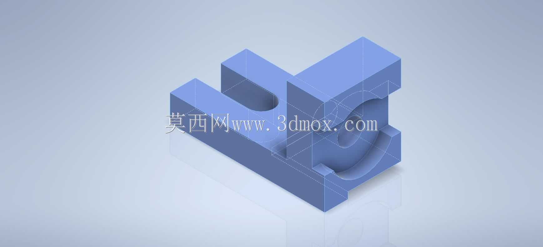 Studycadcam 3D CAD练习846 Autodesk Inventor Pro