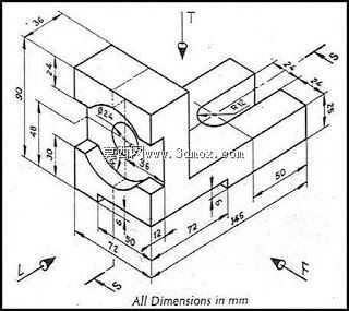 Studycadcam 3D CAD练习846 Autodesk Inventor Pro