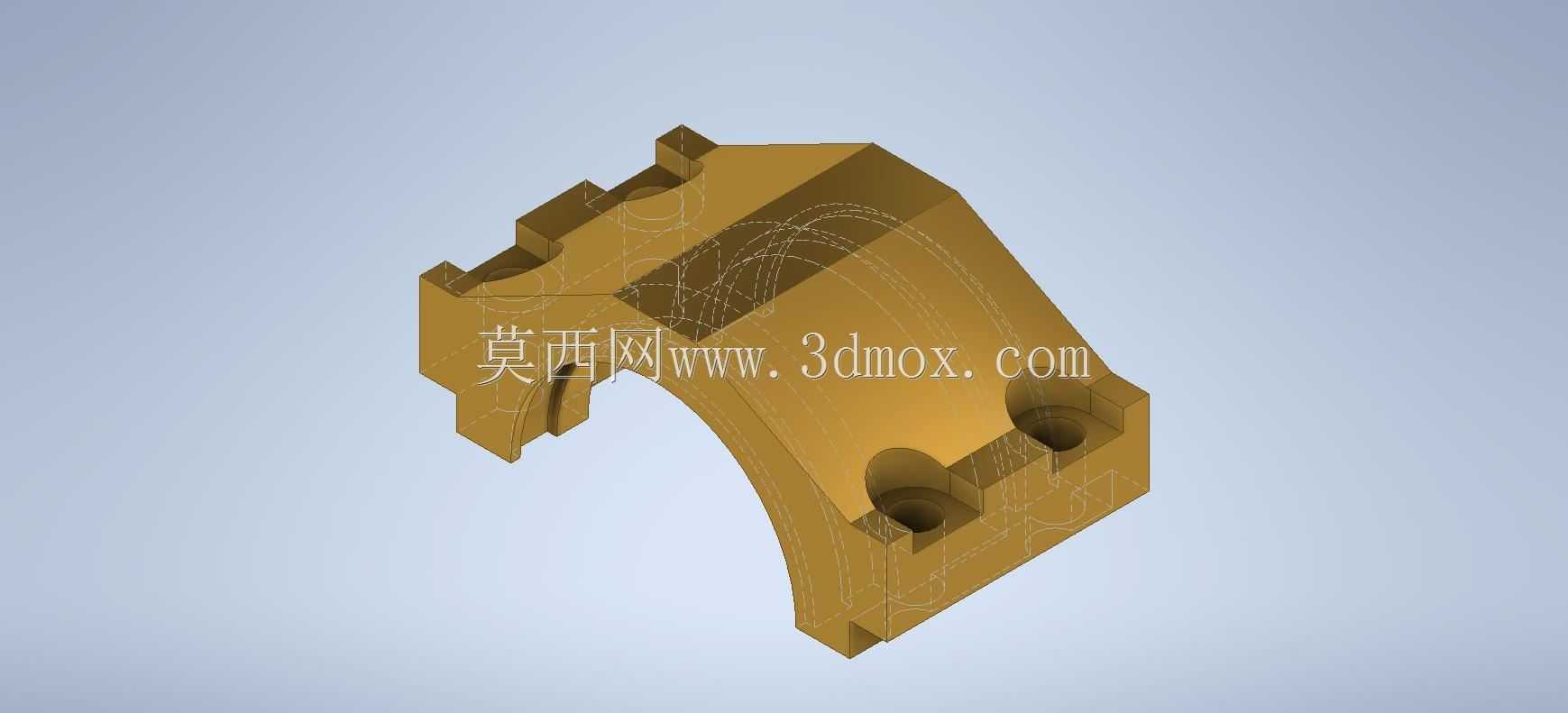 Studycadcam 3D CAD练习70 Autodesk Inventor pro