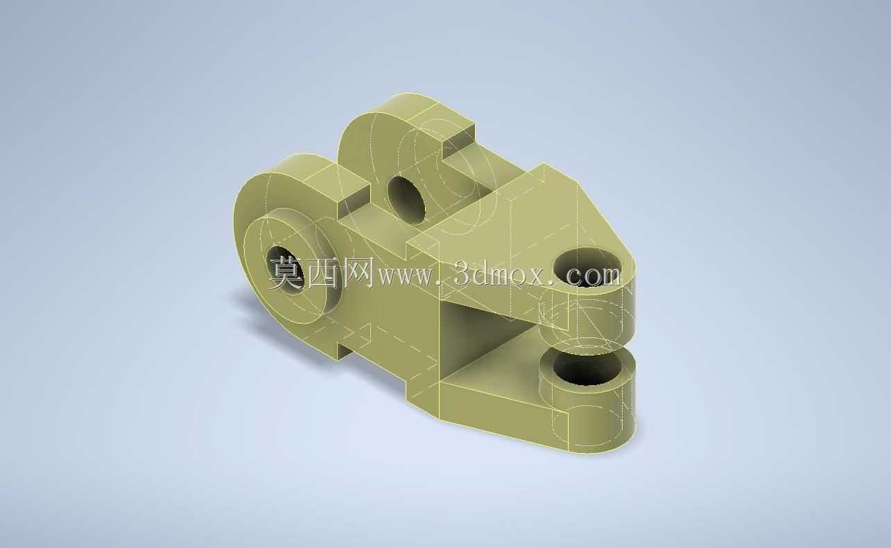 Studycadcam 3D CAD练习236 Autodesk Inventor Pro