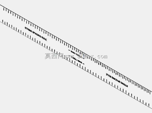 字符串间距规则