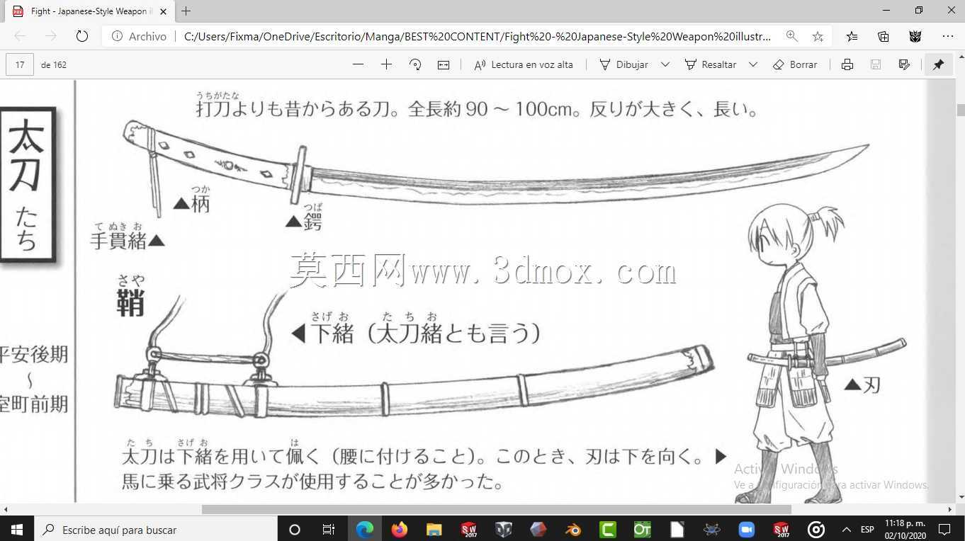 日本剑的基本模型