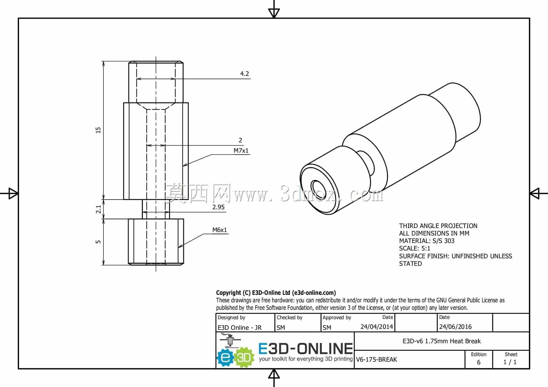 E3DV6�ȶ�
