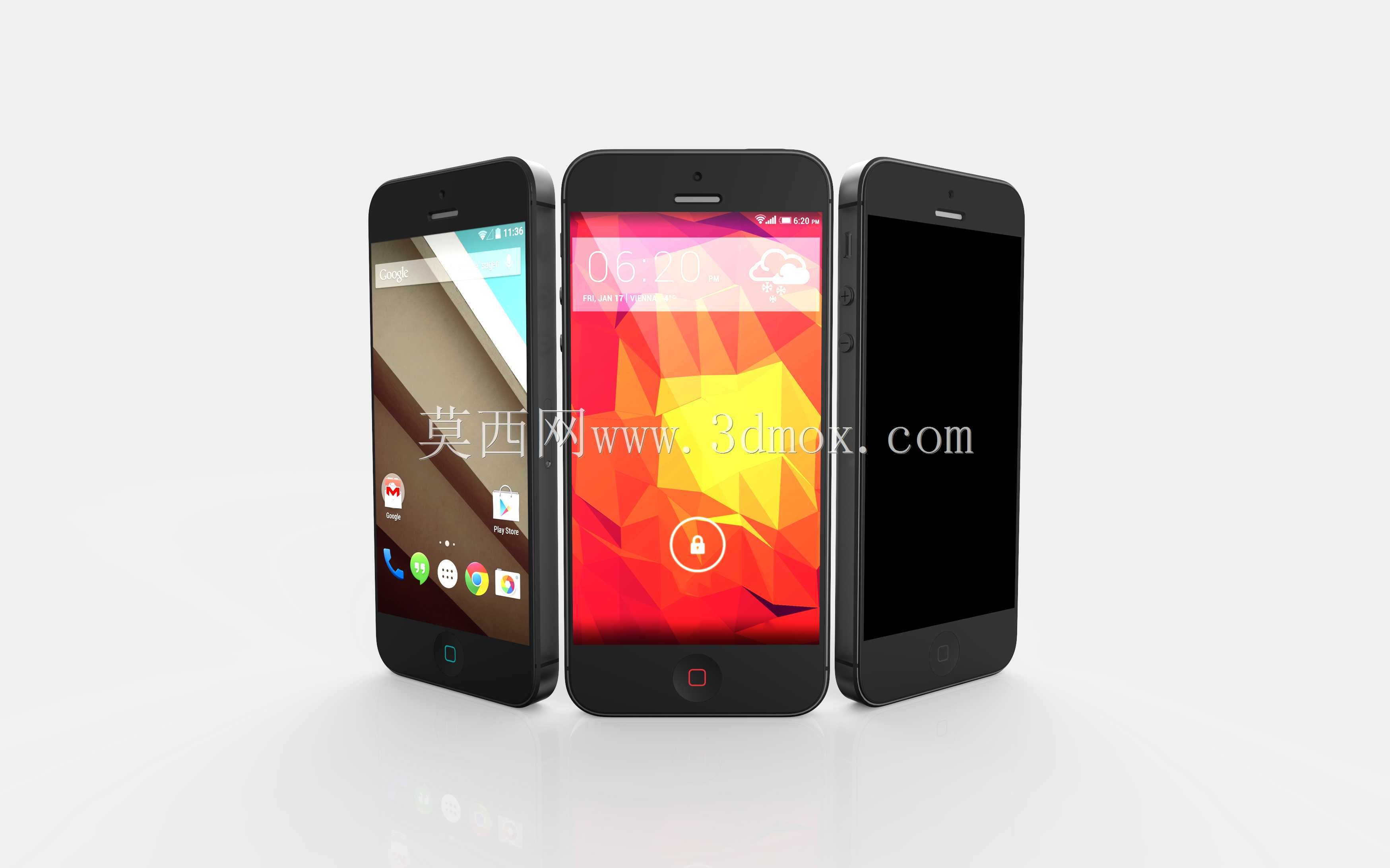 iPhone+Android