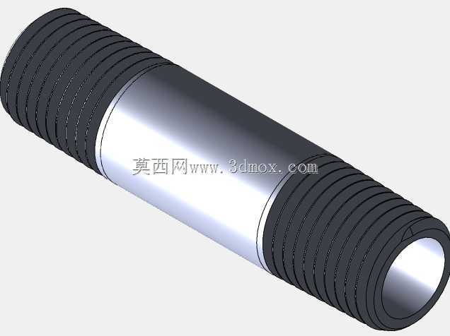 Niple 0.25英寸18NPT acero镀锌管