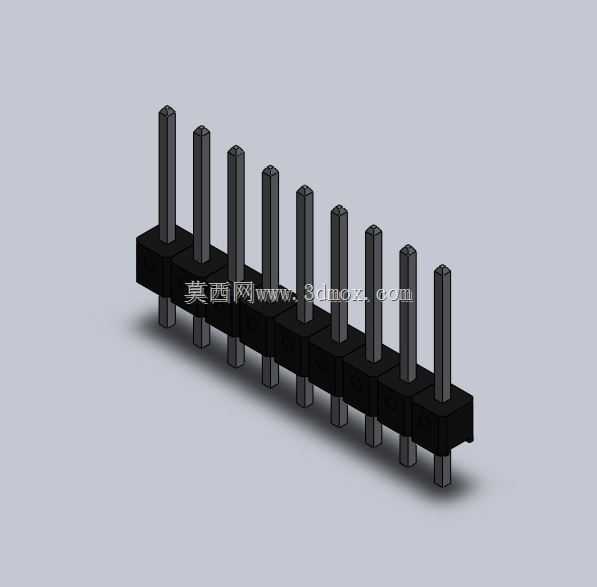 pin_header_2.54 SIL_9 pines