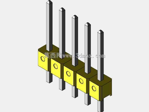 pin_header_2.54 SIL_5 pines