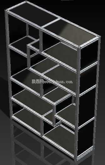 LIBRERO PERFIL ALUMINIO 30X30