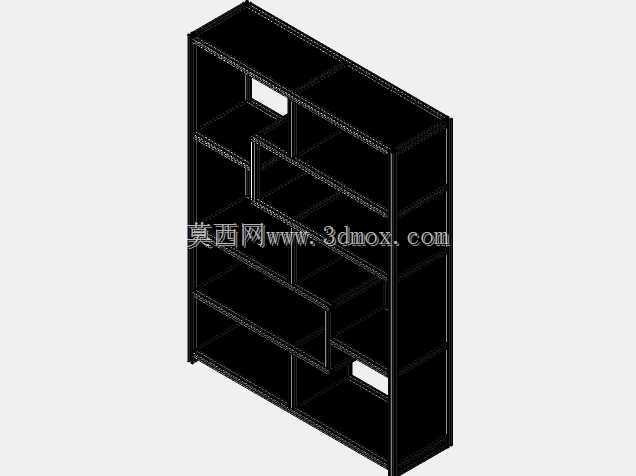 LIBRERO PERFIL ALUMINIO 30X30