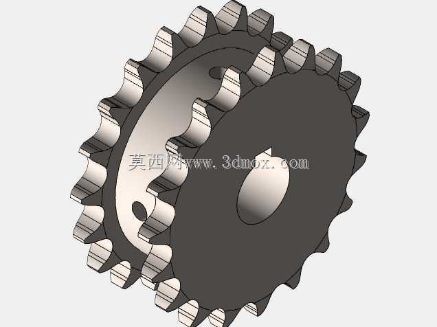SPROCKET PASO 80 19 DIENTES DOS HILOS