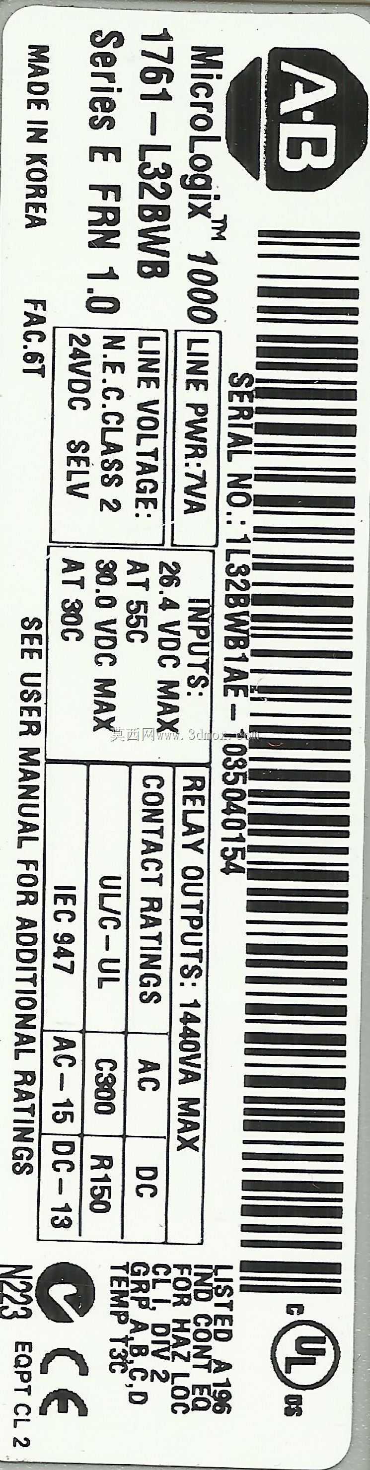 ALLEN BRADLEY MICROLOGIX1000�ɱ���߼�������