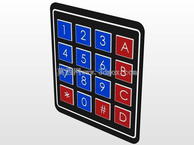 Md0090����4x4 teclado