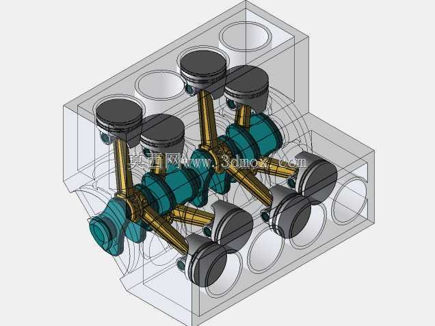 汽车V8 SolidWorks