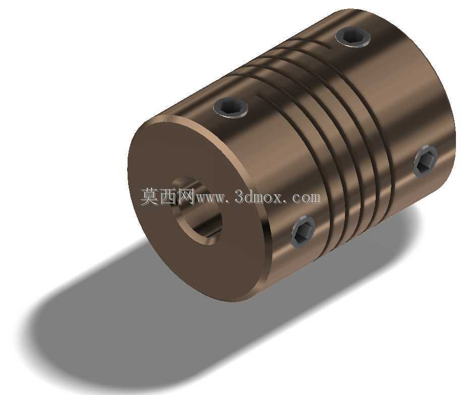 Cople Flexibl D9 L25 6x8mm