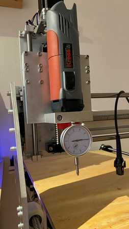 kress meetklok mount cnc