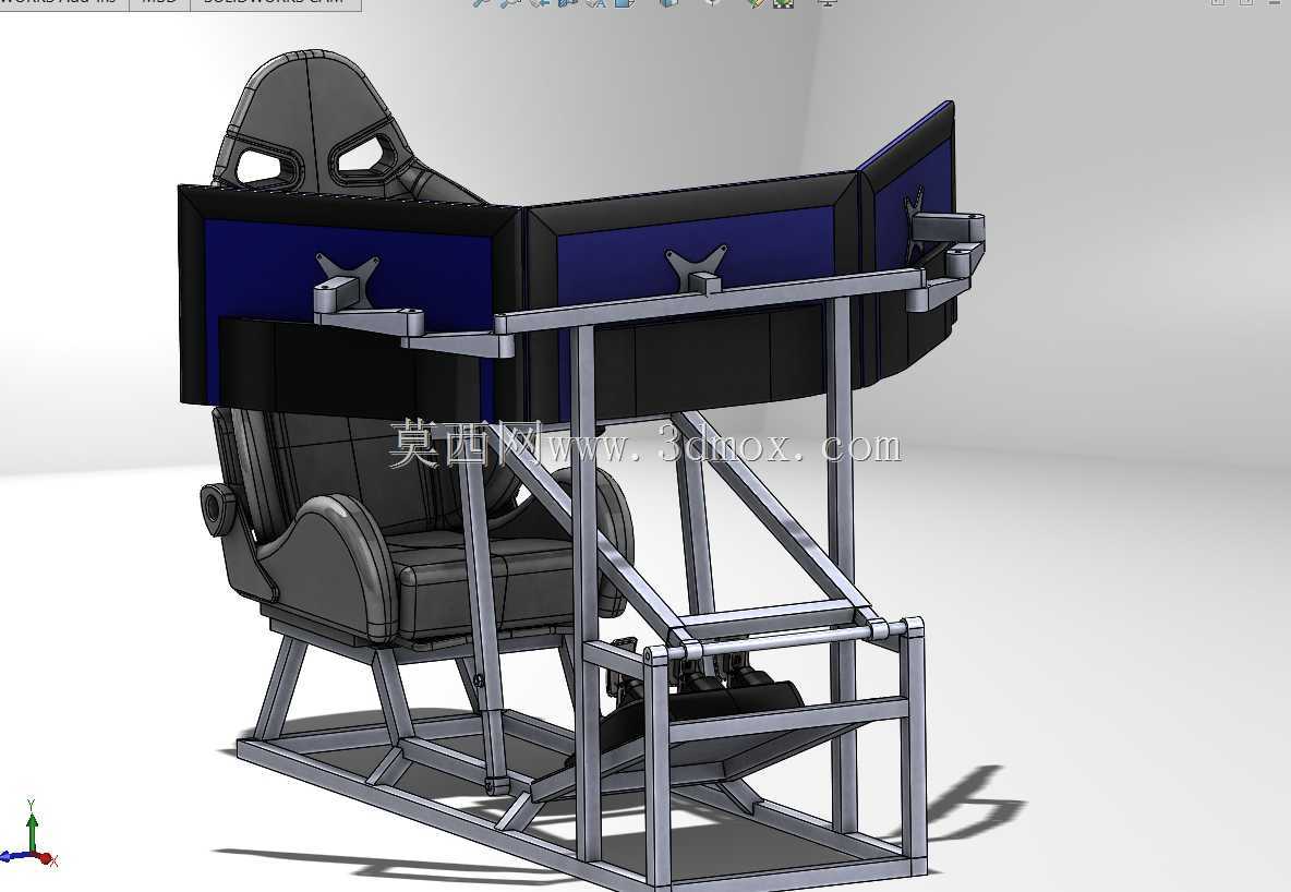 playseat Logitech g29三重屏幕