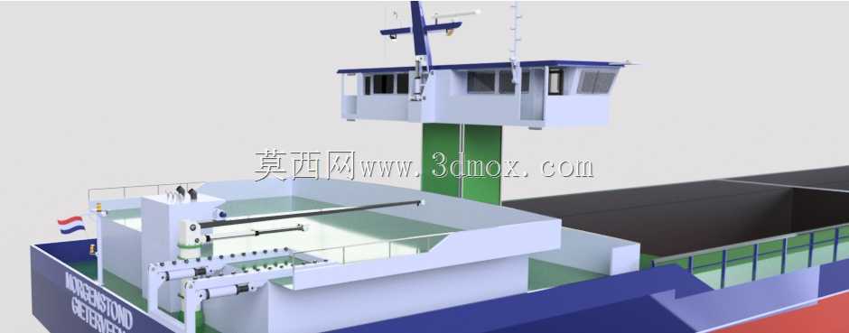 自由落体船回收起重机。汽车装载起重机