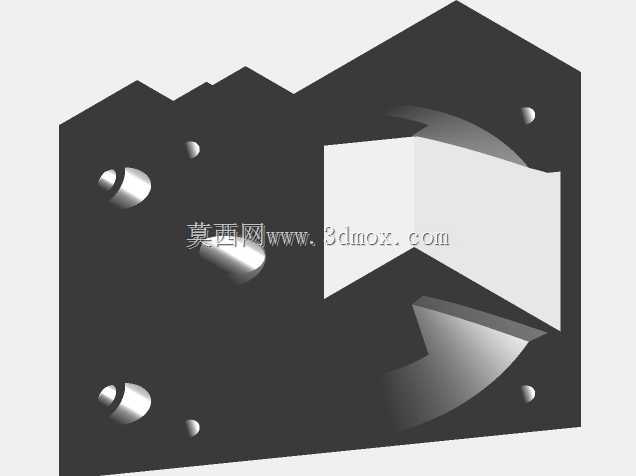 起来!迷你3D打印机改进了风道。