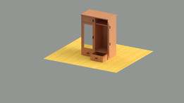 3D衣柜模型