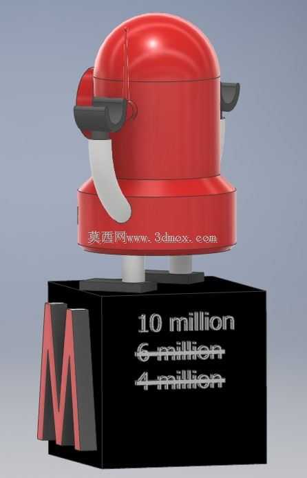 Grabby 600万会员奖杯