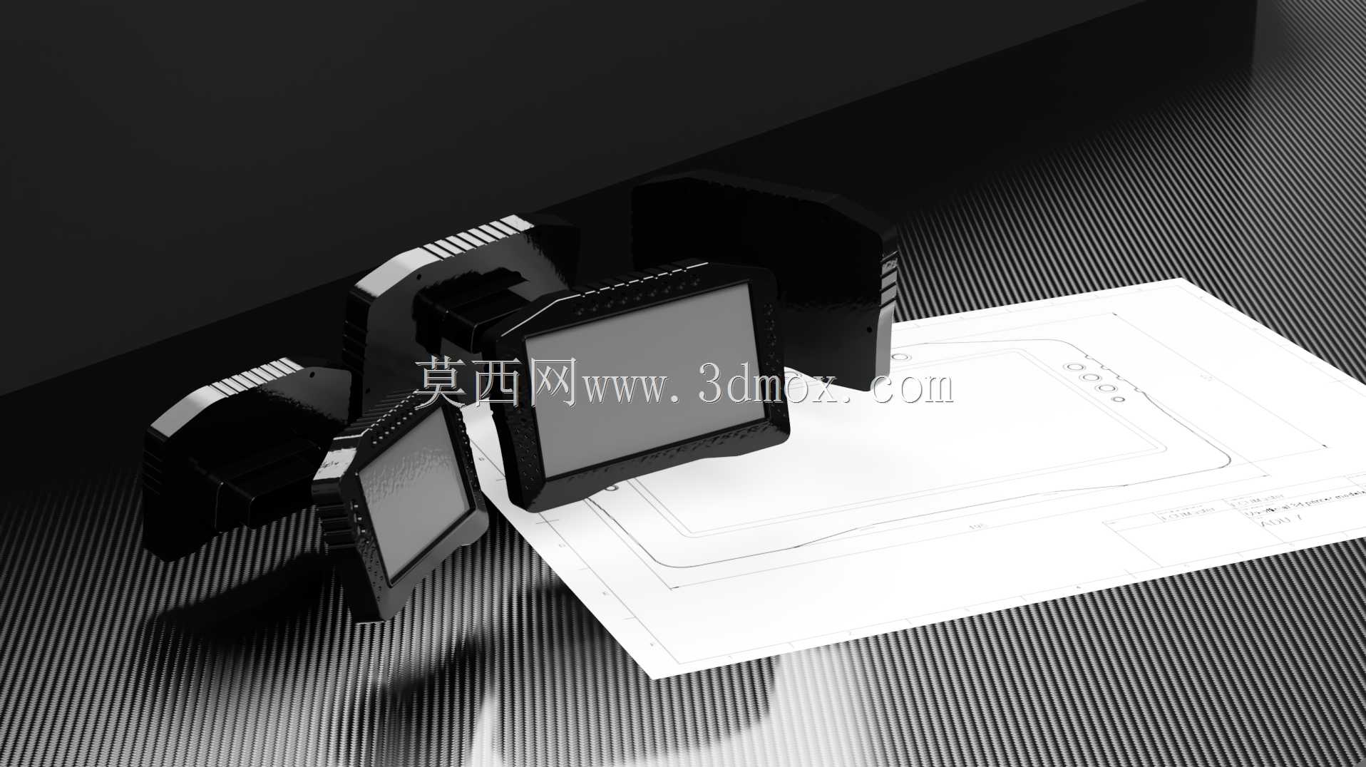 ECUMaster ADU显示屏(可3d打印)