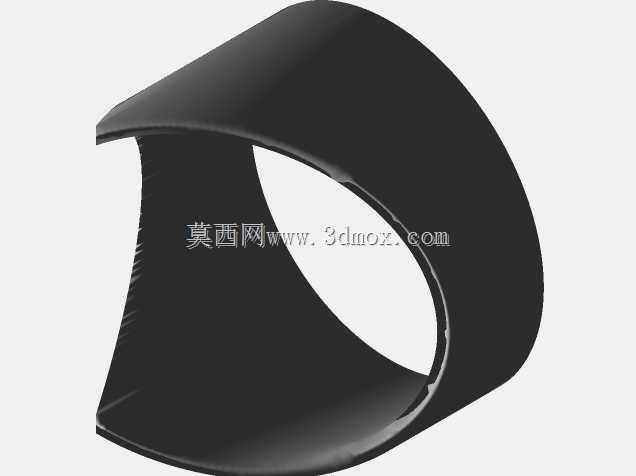 用于3d打印的76.5mm(3英寸)切割模板