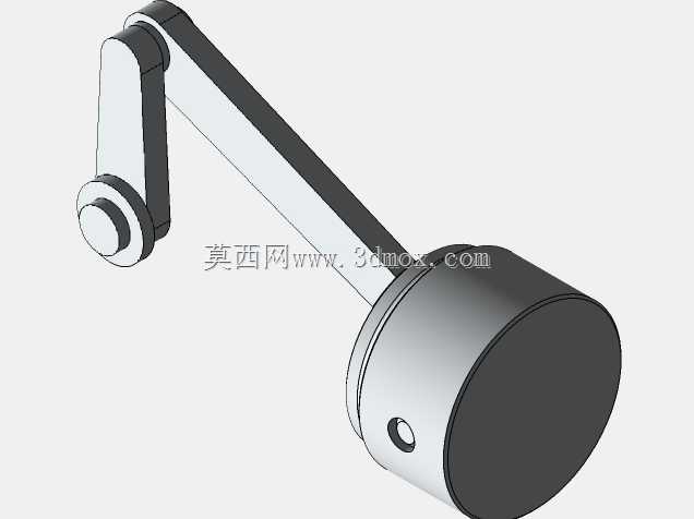 具有SW运动研究和动画的曲柄滑块机构