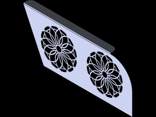 SolidWorks钣金椅子