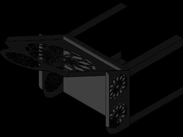 SolidWorks钣金椅子