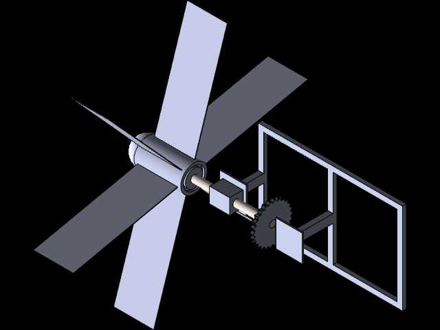 solidworks中的水轮机项目
